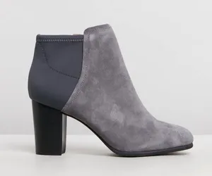 VIONIC PERK WHITNEY CHARCOAL ANKLE BOOTS. SIZE 7 thumbnail 2