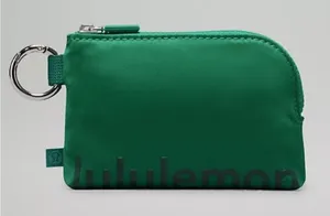 Lululemon Green Clipable Card Pouch thumbnail 1