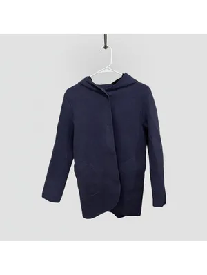 Lululemon City Bound Wrap Snap Jacket Women's Medium Indigo Hooded Gorpcore thumbnail 2