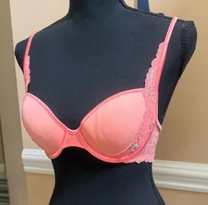 Victoria’s Secret Lace Trim Lined Demi Bra thumbnail 1