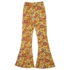 Ghanda Rosa Flares Retro Floral Bell Bottom Pants thumbnail 4