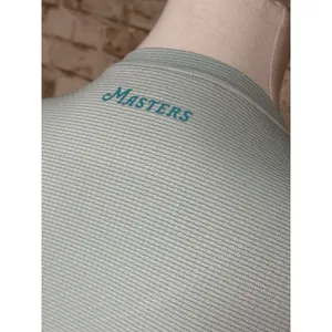 Masters Tech Active Women's T-shirt Sz Small Athleisure‎ Green Fitted Golf thumbnail 4