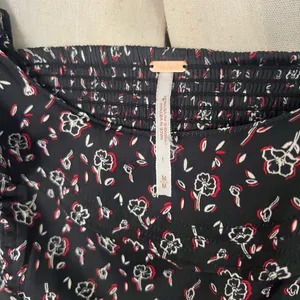 Free People Stay With You Black Floral Top thumbnail 9