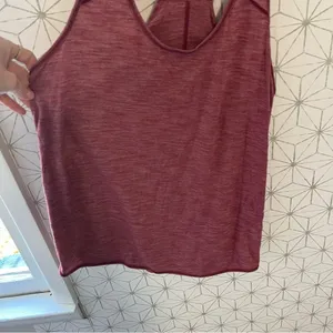 Lululemon Featherweight Red Tank thumbnail 5