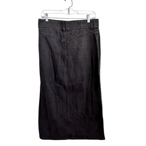 We The Free x Free People Madison Denim Midi Skirt In Black 29 thumbnail 5