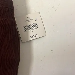 Falls Creek Brown Corduroy Pants straight fit thumbnail 4