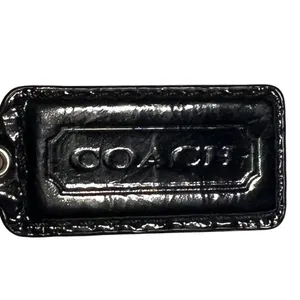 Coach Zoe Hobo Bag Womens Large Black Crinkled Patent Leather F15478‎ thumbnail 14
