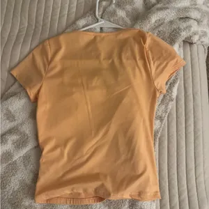 orange square neck top thumbnail 2