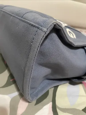 Marc Jacobs -The Tote Bag in Blue Canvas thumbnail 7