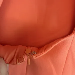 Shoshanna Sz 8 Sheath Coral Sleeveless Dress Cutout Office Work Cocktail Brunch thumbnail 3