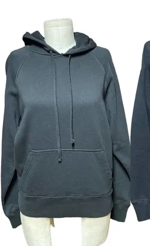 NWT Zadig & Voltaire Black‎ Gold Skull Graphic Hoodie Sweatshirt Small thumbnail 1