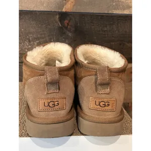 UGG Classic Ultra Mini Boots 1116109 Chestnut Women's‎ Sz SOLD thumbnail 5