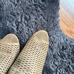 Steve Madden Women's Tan Peep-Toe Block Heel Shoes thumbnail 4