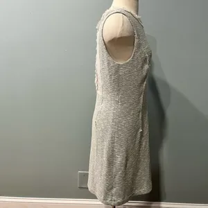 Grey Boucle Tweed Dress Size 10 thumbnail 6