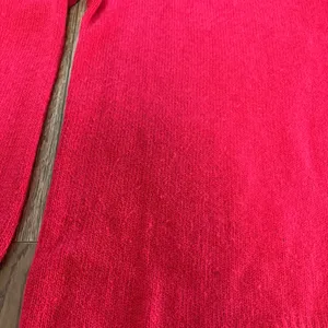 90s EMT Red Silk Angora Wool Beaded Christmas Ornament Sweater Womens M sequins thumbnail 12