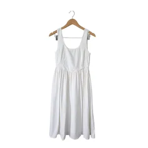 Rolla's Leoni Dress Size XS White Sleeveless Midi‎ NWT thumbnail 4