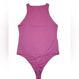 NWT Victoria's Secret with FeatherSoft Innovation Tank Pink Bodysuit Size:Large‎ thumbnail 4