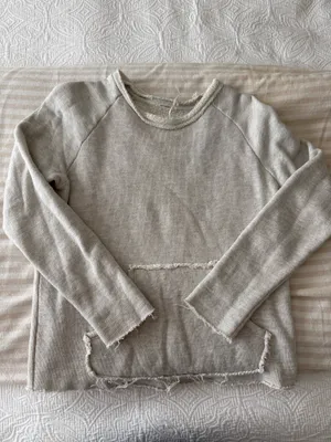 MOTHER Denim Crewneck Pullover Sweatshirt thumbnail 2