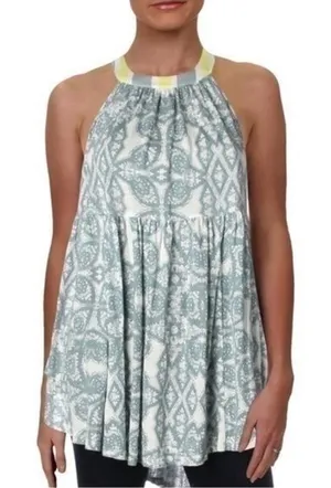 Free people Mimi halter printed blouse thumbnail 1