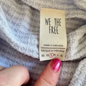 We the Free Free People Ribbed Waffle Turtleneck Tunic Sweater Dress‎ Size Small thumbnail 7