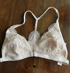 Victoria's Secret Body by Victoria Lace Bralette Cream Size S/P thumbnail 1