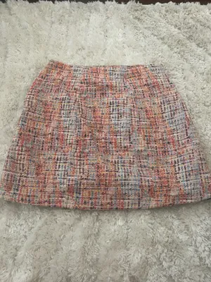 Boutique Tweed Skirt Multiple Size XS thumbnail 3