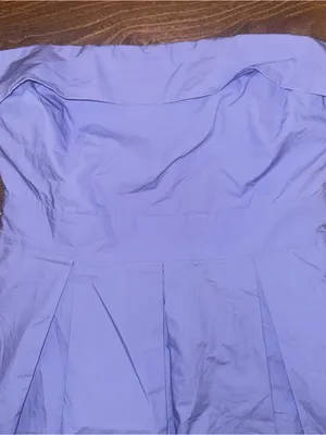 LULUS Trendsetting Choice Periwinkle Strapless Midi Dress - NO BELT thumbnail 6
