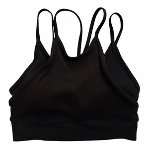 Nike Double Layer Black Sports Bra thumbnail 1