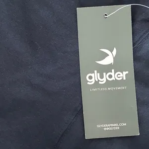 Glyder Vintage Oversized‎ Zip Up Hoodie Navy Blue Women Small NWT $88 PDP-6865 thumbnail 8
