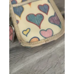 Dooney Bourke Vintage Mini Phone Pouch Flap Wristlet Wallet thumbnail 10