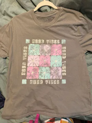 Cream Graphic Tee thumbnail 1