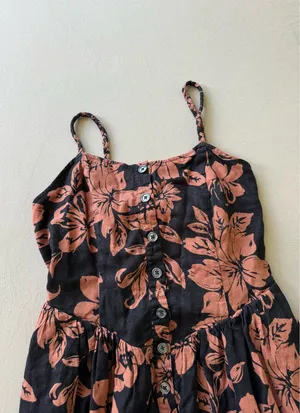 Free People Floral Button Front THE PERFECT SUNDRESS thumbnail 7