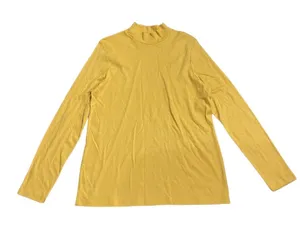 Kim Rogers Perfectly Soft Long Sleeve Mock Neck Shirt SZ Medium Casual Everyday thumbnail 1