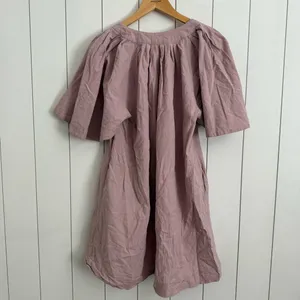 Tuckernuck Pomander Place Finley Flutter Sleeve Dress Pink thumbnail 4