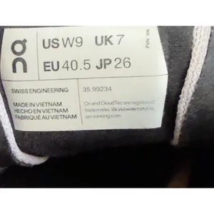 On Cloud Women's Cloudflow Gray And Pink‎ Athletic Running Sneaker Shoes Size 9 thumbnail 10