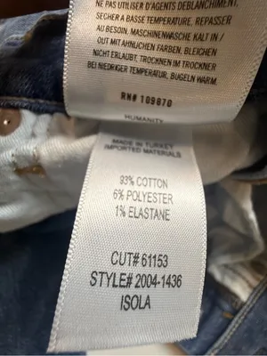 Citizens of Humanity Jeans Isola Short Boots in Lawless Wash, Button Fly Size 24 thumbnail 12
