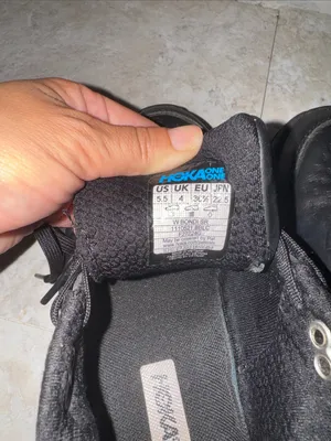Hoka One One Women's All-Black Athletic Trainers thumbnail 7