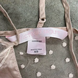 Victoria’s secret coquette polka dot satin lace lingerie top thumbnail 5