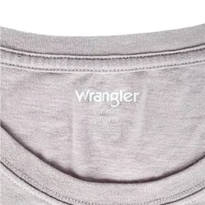 Wrangler Light Purple Mountain Valley Logo Cropped Tee Size Small‎ thumbnail 5