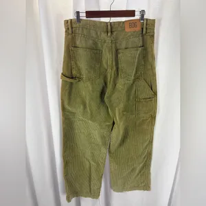 BDG Olive Green Corduroy Cargo Pants, Straight Leg, plus size 36 EUC‎ thumbnail 5