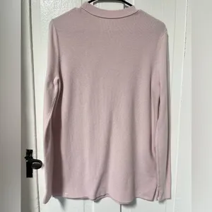 Lululemon Take it all in Cotton Blend Crewneck sweater strawberry light pink M thumbnail 4
