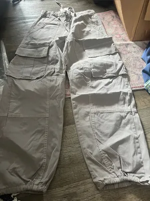Zara utility cargo trousers size 4 thumbnail 2