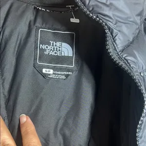 The North Face Black Long Puffer Coat thumbnail 3