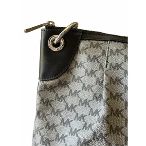Michael Kors Jet Set Large Convertible Shoulder Crossbody MK Signature Black thumbnail 11