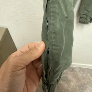 AMERICAN EAGLE OUTFITTERS Distressed Green Jogger Pants thumbnail 7