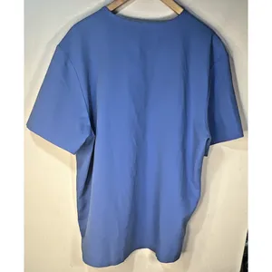 Figs Scrub 3 pocket Top Adult Extra Large Short Sleeve Blue V-Neck FM1500 thumbnail 4