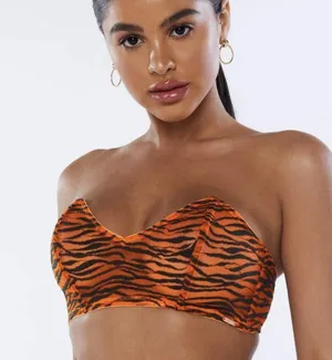 All Over Me Lace Savage X Fenty Bandeau 3x thumbnail 1