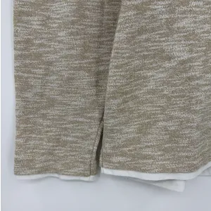 Abercrombie & Fitch Layered Hem Tee Sz S Tan Y2K Minimalist Neutral Clean Girl thumbnail 3