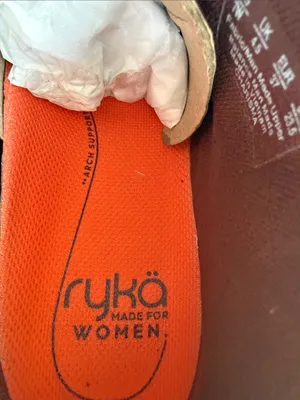 Ryka Women's Charisma Red Ochre Lace-Up Platform Ankle Boots thumbnail 9