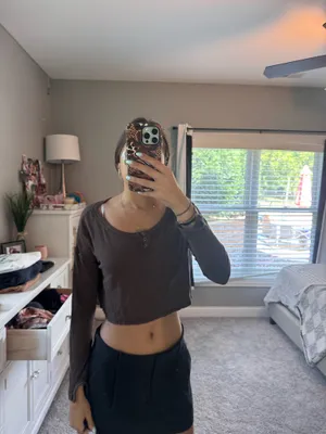 Urban Outfitters Top Crop Long Sleeve thumbnail 3